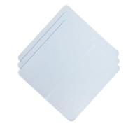 Toddmomy 3pcs Microfiber Cleaning Cloths High Absorption Lens Wipes for Eyeglasses Camera Screens Reusable Blue Microfibre Cloths for Portable Use