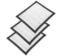 Toddmomy 3Pcs Multifunctional Reptile Heating Pads Insulation Pet Heat Mat with Reflective Film for Terrarium Warmer Winter Use Anti-bite Design