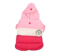 Toddmomy 3pcs Pet Dog Hooded Coat Warm Jacket for Dogs Fit Cozy Hooded Vest for Chihuahua and Other Breeds for Outdoor Activities