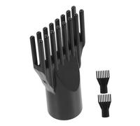 Toddmomy 3pcs Pet Hair Dryer Nozzle Attachment Set Concentrator Diffuser Comb for Dog and Cat Grooming Professional Plastic Blow Dryer Accessories for Home Use