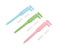 Toddmomy 3pcs Pet Pill Shooter with Soft Silicone Tip Push Style Medicine Dispenser for Small Dogs and Cats and Easy to Clean Tablet Pusher for Stress Medication Administration