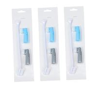 Toddmomy 3pcs Pet Toothbrush Set Finger Brushes for Cats and Dogs Oral Hygiene Tools for and Fresh Design for Hard Reach Areas
