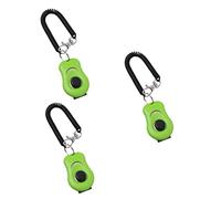 Toddmomy 3pcs Pet Training Clicker Whistle for Dog Obedience and Agility Training Tool for Cats Birds and More for Basic and Trick Learning