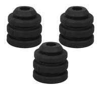 Toddmomy 3pcs Refrigeration Compressor Rubber Mounting Feet, Foot Mount Anti Vibration Pad Replacement for Air Conditioner Refrigerator Electric Motor