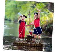 Toddmomy 3pcs Rotating Kaleidoscopes Educational for Boys and Colorful Creative Design Safe Lightweight