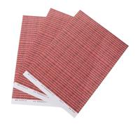 Toddmomy 3pcs Self-Adhesive Roof Tiles - Mini House Roofing Sticker Sheets For Dollhouse Making Supplies - Peel And Stick Mini Building Materials For Tiny Home Decor 9.4x5.5 inch