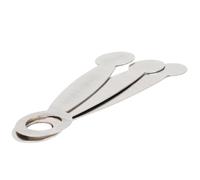 Toddmomy 3pcs Silver Flute Repair Padding Tools Set Woodwind Repair Tools for Flute and Piccolo Maintenance