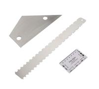 Toddmomy 3pcs Stainless Steel Guitar Level Ruler Set for Electric and Acoustic Guitars Precise Fretboard Straightness Checker with Scales Essential Tool and Setup