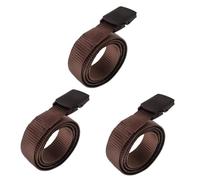 Toddmomy 3pcs Travel Security Belt with Hidden Money Pocket for Anti-Theft Practical and Comfortable Waistband for Cash and Valuables for Travel and Outdoor Activities
