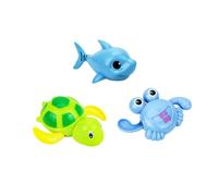 Toddmomy 3pcs Wind Up Bath Funny Sea Animal Playthings for Engaging Bathing for Boys Premium Quality Water Play Enhances Grasping Skills Random Color