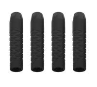 Toddmomy 4 Pcs Scuba Regulator Hose Protector Set Black, Rubber Tube Cover for Diving Breathing Tube, Vented Hose Retainer Compatible with Scuba Diving Gear Accessories