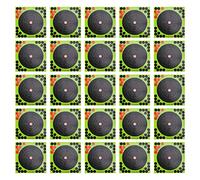 Toddmomy 40 Sheets Portable Adhesive Target Stickers for Archery Practice Random Color Durable Paper with Excellent Workmanship and Break Resistance Random Color