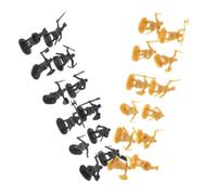 Toddmomy 400pcs Medieval Knight Figurines Plastic Archaic Soldiers Models with Realistic Design Educational Roleplay Miniature Army Soldier for Historical Parties and Interactive Play