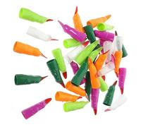 Toddmomy 40Pcs Glow the Dark Fake Finger Nails for Halloween Witch Cosplay Supplies Scary Party Props for Haunted Houses and Costume Events