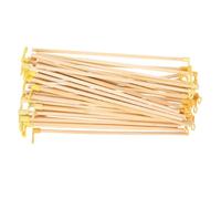 Toddmomy 40pcs Lantern Handles with Ergonomic Grip for Wooden Lantern Sticks DIY Poles for Group Activities Classroom Projects