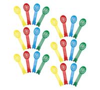 Toddmomy 40PCS Small Pet Litter Scoop Set - Plastic Sand Bath and Bedding Scoop for Hamster, Kitten, Small Animal Cage Cleaning - Multi-Color Sifter Shovels for Potting Soil and Litter Pan