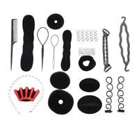 Toddmomy 42pcs Hair Braiding Tools Set for Women and Lightweight Plastic DIY Hair Styling Accessories for Creating Braids and Updos for Everyday Use