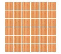 Toddmomy 45pcs Miniature Dollhouse Wood Flooring Planks Realistic Grain Texture Hardwood Floor Tiles for DIY Dollhouse Kitchen Decoration Easy Installation Authentic Wood Look