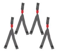 Toddmomy 4pcs Adjustable Y-shaped Helmet Chin Straps for Construction Hard Hats Safety Helmet Attachment with Quick Release Button Impact-distributing Retention Belt for Secure Fit and