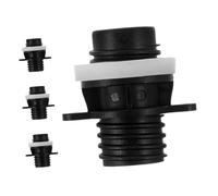 Toddmomy 4pcs Air Pump Adapter Paddle Board Sup Valve Adaptor Pump Adapter Valve A Coupling Pump Inflation Adapter Inflatable Pump Adapter Inflatable Boat Sup Pump Adaptor Pvc Black