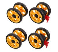 Toddmomy 4pcs Boy Girl Push Wheels Swivel Wheel Replacement for Stroller Carriage for Outdoor Play and Pet Stroller Use