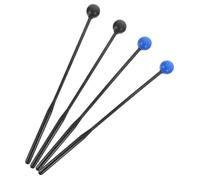 Toddmomy 4pcs Boy Girl's Drum Sticks Drum Mallets for Beginners Percussion Instrument Practice Mallets Suitable for and Xylophone Lessons