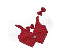 Toddmomy 4pcs Decorative Puppy Formal Dress Thin Pet Costume for Weddings Dog Shirt for Special Occasions Adorable Attire for Large Dogs