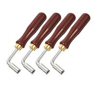 Toddmomy 4pcs Dulcimer Tuning Wrench Set Instrument Spanner Adjustable for Various Models Durable Tone Tool for Beginner Musicians and Professionals