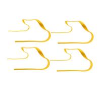 Toddmomy 4pcs Football Training Agility Ladders and Hurdles Set 15cm High Small Hurdle Rack Random Colour PE Material