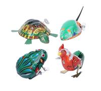 Toddmomy 4pcs Funny Boys and Girls Toys Iron Cochain Playthings Early Toys for Boy Girl Safe Healthy Students