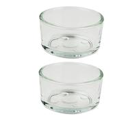 Toddmomy 4pcs Glass Pet Reptile Feeder Bowl for Water and Food Feeding Supplies for Lizard Turtle and Reptiles Easy to Clean and Multi-functional
