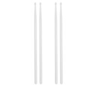 Toddmomy 4pcs Glow Dark Drumsticks Luminous Drumstick for Stage Performance Portable Percussion Drum Tool for Drum Accessories and Drummers at Night Events Random Color