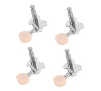 Toddmomy 4pcs Guitar String Pegs Vintage Tuning Pegs for Ukulele Rl Machine Heads Replacement Tuners for Acoustic String Instruments