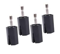 Toddmomy 4pcs Guitar String Winder Tool Electric Plug Pin Puller for Easy String Changes Compatible with Vintage Modern Tuners Durable Design for Musicians and DIY Enthusiasts