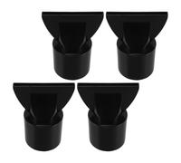 Toddmomy 4pcs Hair Dryer Styling Nozzle Attachment Set with Narrow Abs Plastic Concentrator for Stable Airflow Output and Wind Concentration, for Salon Hairdresser Styling and Busy Salons