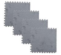 Toddmomy 4pcs Hamster Hideouts Pet Sleeping Mat Comfortable Portable Plush Design Cotton Velvets Spliced Pad for Pet Bed Suitable for Ferret and Squirrel