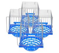 Toddmomy 4pcs Hand-woven Bird's Nest Boxes for Finch Parakeet Budgie Breeding Easy to Clean Comfortable Hatchery for Optimal Hatching Care Bird Nesting