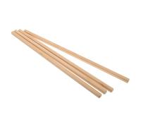 Toddmomy 4pcs Mahjong Ruler Bamboo Game Tools Chinese Majhong Game Tiles Mini Mahjong Sticks Wooden Pusher Natural Safe Ergonomic Grip for Home Tournament Play