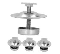 Toddmomy 4Pcs Metal Beehive Feet Stand Galvanized Iron Durable Stable Outdoor Beehive Base Support for Beekeepers Apiculture Equipment