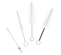 Toddmomy 4pcs Nylon Brush for Mouthpiece Cleaning Saxophone and Flute Sound Hole Brush Multipurpose Instrument Cleaning for Clarinet and Horn