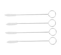Toddmomy 4pcs Piano Treble Mute Clamp High and Middle Voice Tuning Fork Tools for Repair Teaching Performances Durable Lightweight Piano Tuning Mute Kit