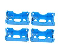 Toddmomy 4pcs Plastic Terminal Battery Box for Physics Experiments Safe Teaching Tool for Tandem Parallel Circuits Convenient Electricity Experiment Kit Colors Color
