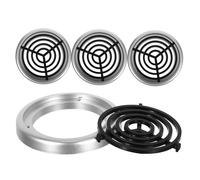 Toddmomy 4pcs Pretend Kitchen Stove Playset Compact Portable Cooking with Realistic Utensils for Boys Cognitive Skill Development Birthday Party Favor