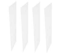 Toddmomy 4pcs Pvc Self-adhesive Cat Scratch Tape Non-stick Scratch Deterrent for Furniture Sofa and Wall Corners Easy to Install Cuttable and