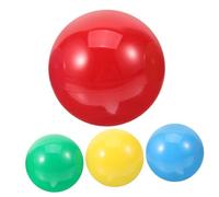 Toddmomy 4pcs Replacement Game Stick Ball Joystick Heads Console Parts for Arcade Fighting Racing Sports Games with Easy Installation and Vibrant Red Yellow Blue Green Colors