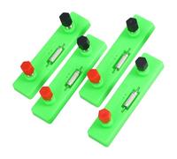 Toddmomy 4Pcs Resistor for Physics Experiments Fixed Values Educational Electronic Teaching Aid for for Circuit Projects