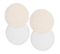 Toddmomy 4Pcs Reusable Breast Pads for Breastfeeding Absorbent and Breathable Nursing Pads Comfortable and Skin Friendly Cushions Must Have Tool for Preventing Milk Spillover