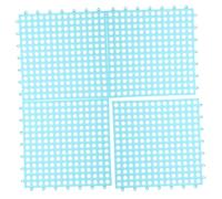 Toddmomy 4Pcs Small Animal Floor Mats for Rabbit Cage Non-slip Pet Cage Pads DIY Foot Mats Suitable for Guinea Pigs Chinchillas Cats and Puppies