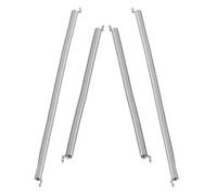 Toddmomy 4pcs Small Hooked Extension Springs Stainless Steel Wire Tension Springs for Crafting and Desktop Stapler Use Maintaining Uniform Tension