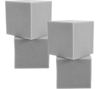 Toddmomy 4pcs Soundproofing Acoustic Wall Panels Sponge Corner Blocks for Noise Isolation and Sound Absorbing in Bars and Concert Halls